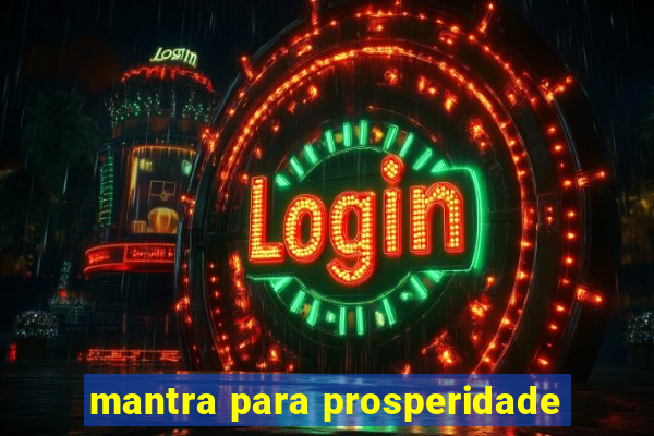 mantra para prosperidade