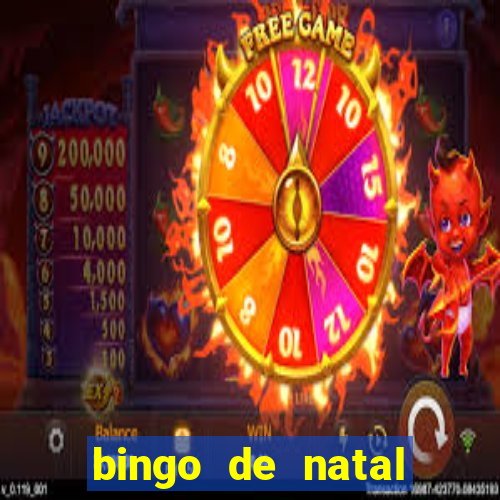 bingo de natal para imprimir gratis