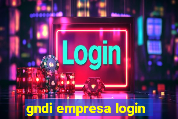 gndi empresa login