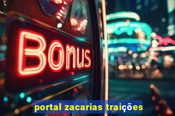 portal zacarias traições