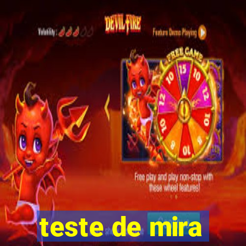 teste de mira