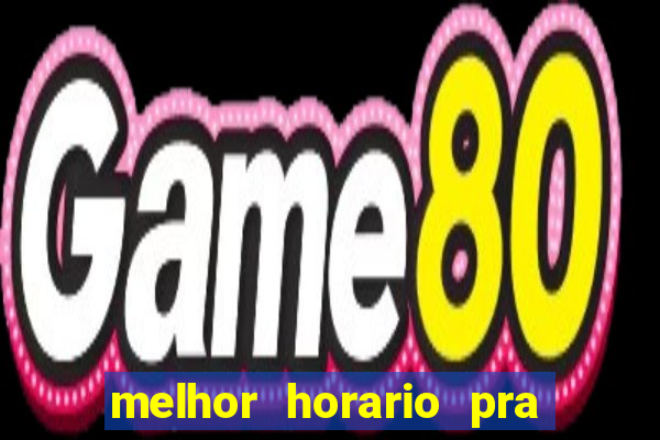 melhor horario pra jogar fortune rabbit