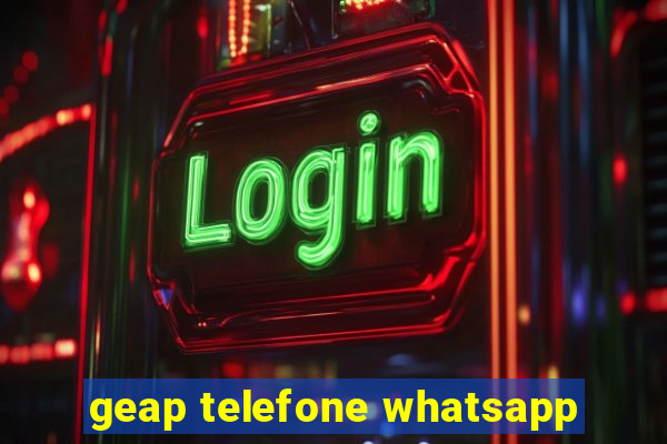 geap telefone whatsapp