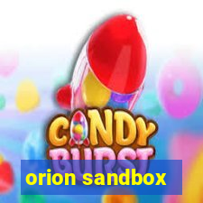 orion sandbox