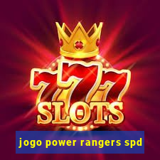 jogo power rangers spd