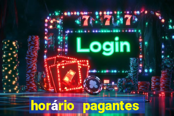 horário pagantes do fortune tiger