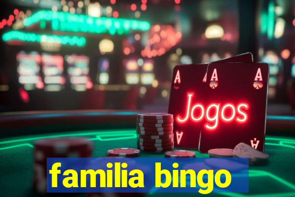 familia bingo