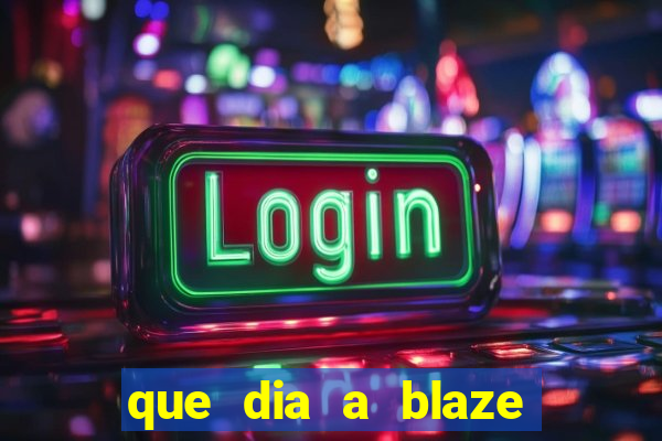 que dia a blaze paga o cashback