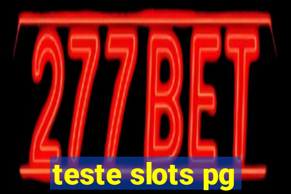 teste slots pg