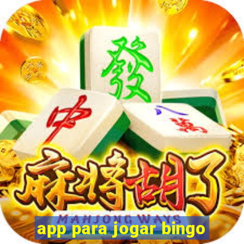 app para jogar bingo