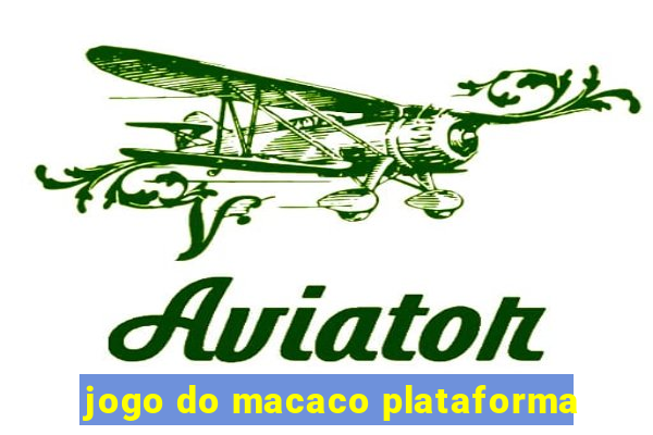 jogo do macaco plataforma