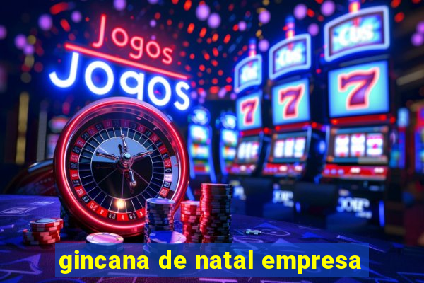 gincana de natal empresa