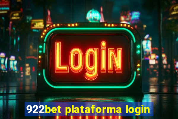 922bet plataforma login