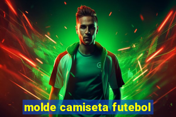 molde camiseta futebol