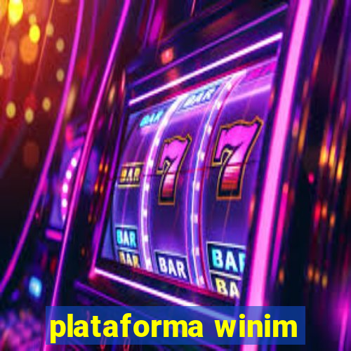 plataforma winim