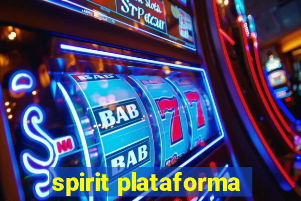 spirit plataforma